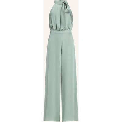 Swing Jumpsuit Aus Satin Mit Schluppe gruen
