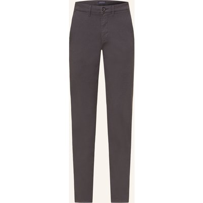 Strokesman's Piqué-Chino Slim Fit grau