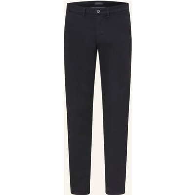 Strokesman's Piqué-Chino Slim Fit blau