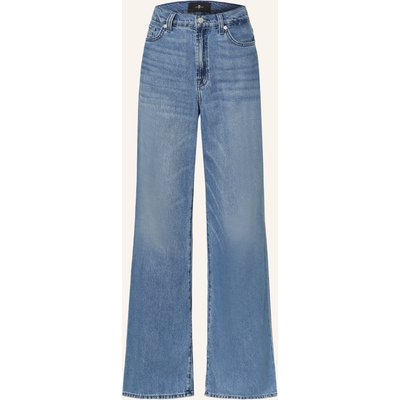 7 For All Mankind Flared Jeans Lotta blau