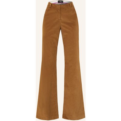 Etro Bootcut-Hose Aus Cord braun