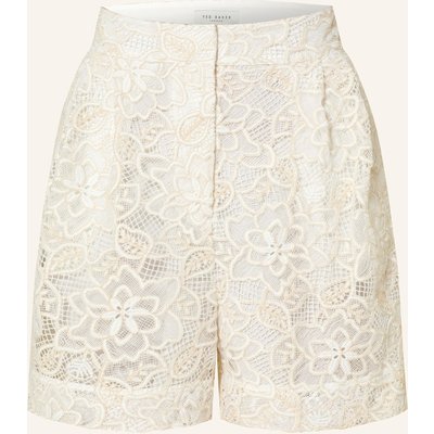 Ted Baker Spitzenshorts Bowia weiss