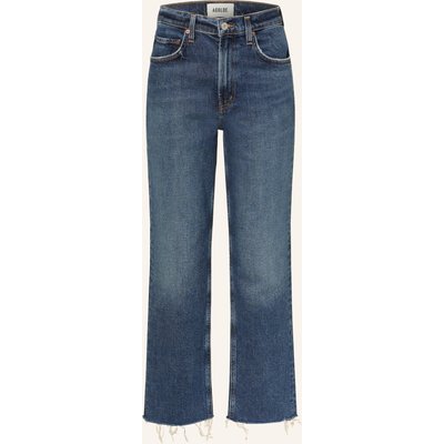 Agolde Straight Jeans Valen blau