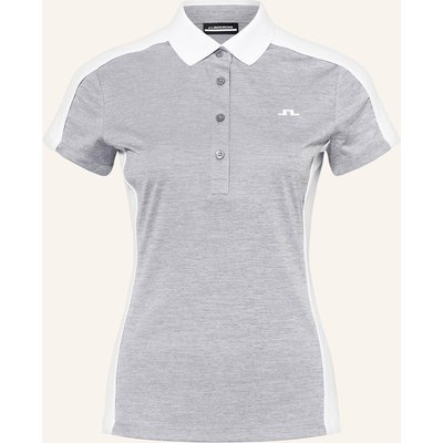J.Lindeberg Funktions-Poloshirt grau