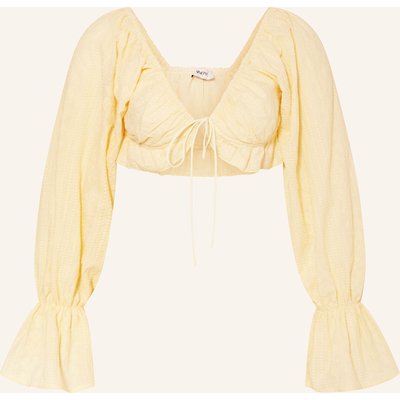 Ninety-9 Cropped-Bluse Sunseeker gelb