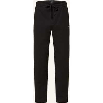 Boss Schlafhose Waffle schwarz