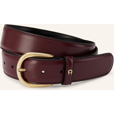 Aigner Ledergürtel Business rot