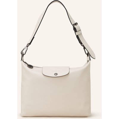 Longchamp Handtasche Le Pliage Cuir weiss
