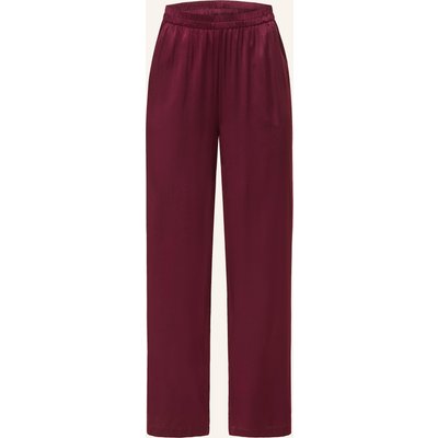 Darling Harbour Schlafhose Aus Seide rot