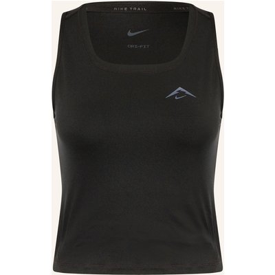 Nike Lauftop Trail Dri-Fit schwarz