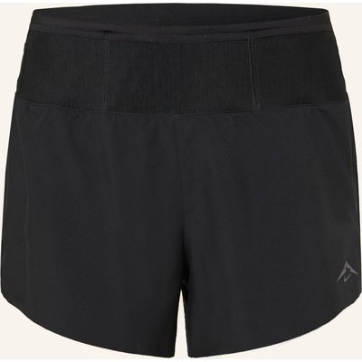 Nike 2-In-1-Laufshorts Trail schwarz