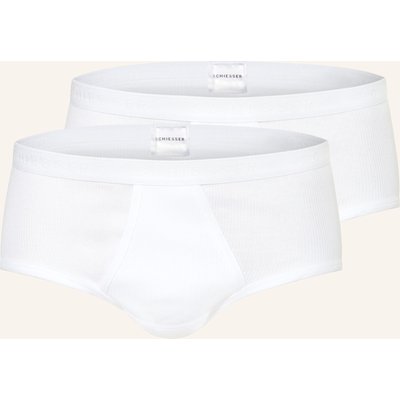 Schiesser 2er-Pack Slips Original Classics weiss