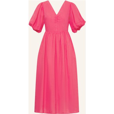 Mrs & Hugs Leinenkleid pink