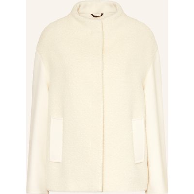 Icons Cinzia Rocca Jacke Mit Alpaka weiss