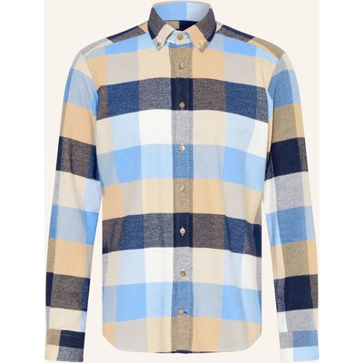 Strokesman's Flanellhemd Regular Fit beige