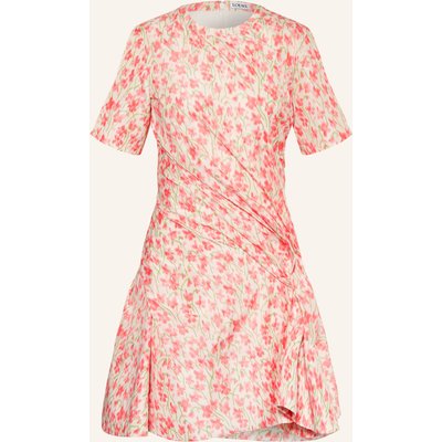 Loewe Cocktailkleid Mit Seide rosa
