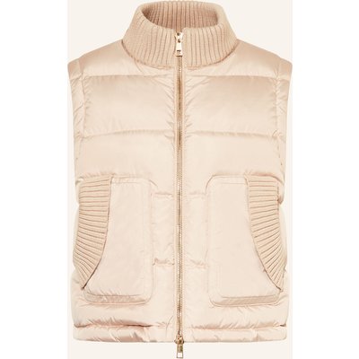Rich & Royal Daunenweste beige