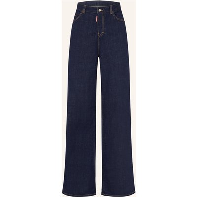 dsquared2 Straight Jeans Traveller blau