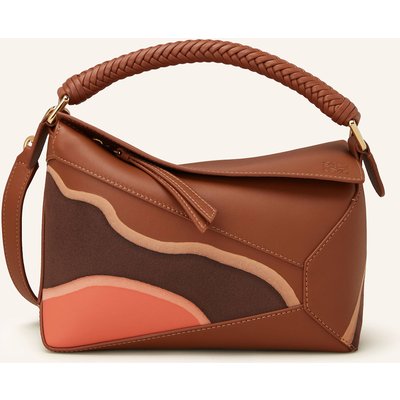 Loewe Handtasche Puzzle Edge Landscape Small rot