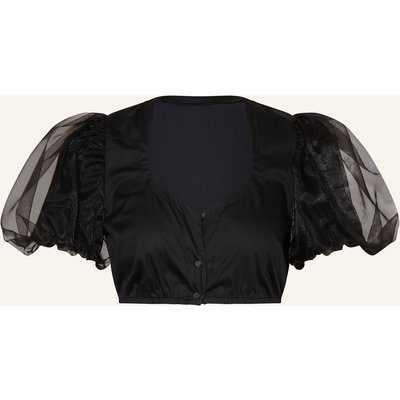 Johann & Johanna Dirndlbluse schwarz