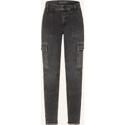 Allsaints Cargo-Jeans Duran schwarz