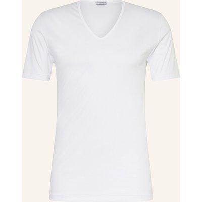 Zimmerli V-Shirt Sea Island weiss