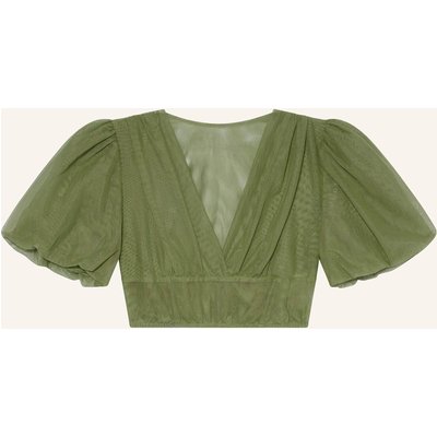 Johann & Johanna Dirndlbluse Aus Mesh gruen
