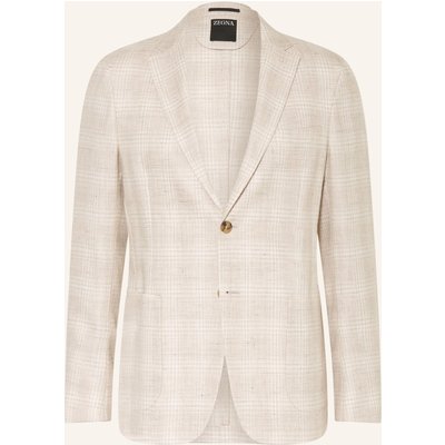 Zegna Sakko Extra Slim Fit Mit Leinen beige