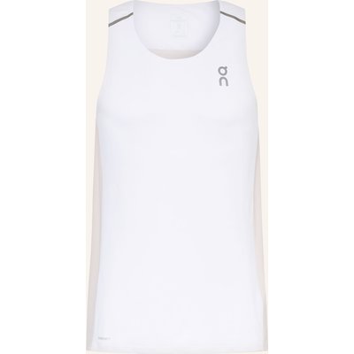 On Lauftop Performance Tank weiss