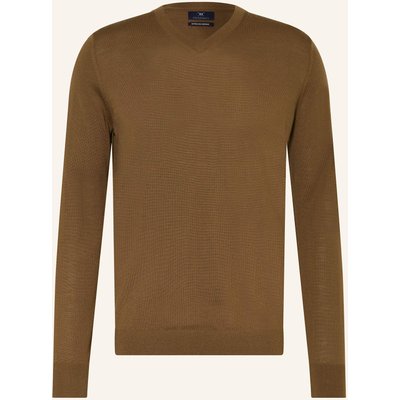 Strokesman's Pullover Aus Merinowolle braun