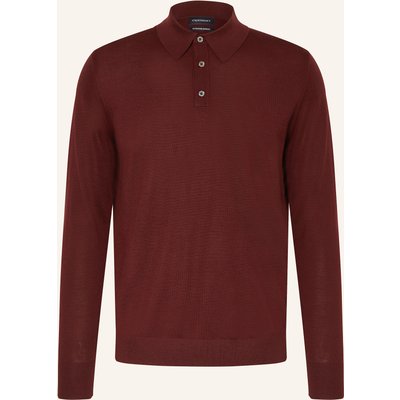 Strokesman's Strick-Poloshirt rot