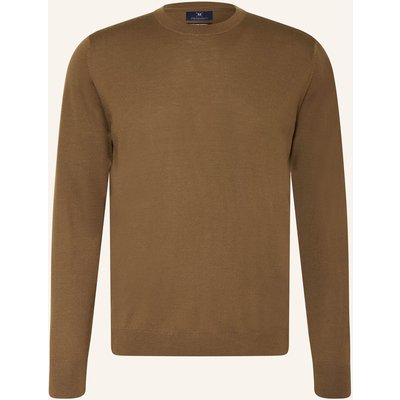 Strokesman's Pullover Aus Merinowolle braun