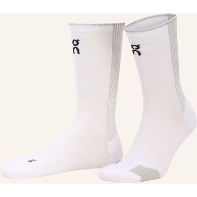 On Laufsocken Performance weiss