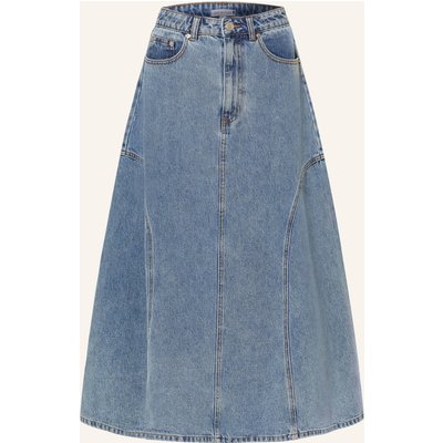Mrs & Hugs Jeansrock blau