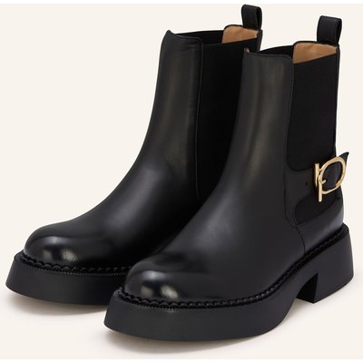 Ferragamo Chelsea-Boots Tia schwarz