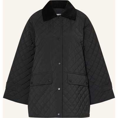 Mrs & Hugs Steppjacke schwarz