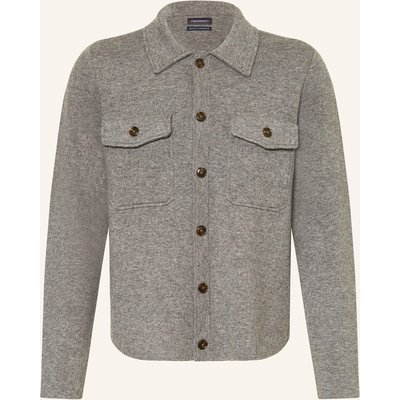 Strokesman's Strickjacke Aus Merinowolle grau
