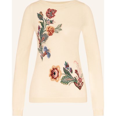 Etro Pullover Mit Glitzergarn beige