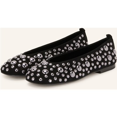 Kennel & Schmenger Ballerinas Blair Mit Nieten schwarz