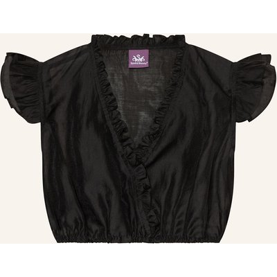 Spieth & Wensky Dirndlbluse Fran schwarz