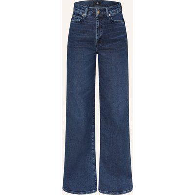 7 For All Mankind Flared Jeans Ultra High Rise Jo blau