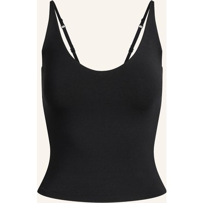 Skims Lounge-Top Smooth Layers schwarz