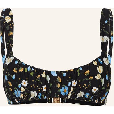 Seafolly Bralette-Bikini-Top Modern Romance schwarz