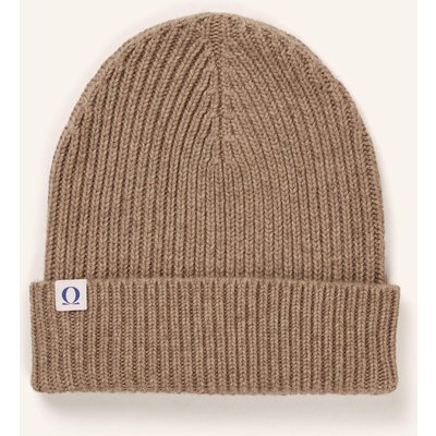 Purschoen Cashmere-Mütze beige