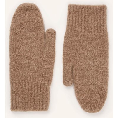 (The Mercer) N.Y. Cashmere-Fäustlinge beige