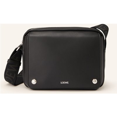 Loewe Umhängetasche Pebble Messenger Medium schwarz