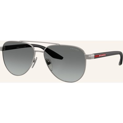 Prada Linea Rossa Sonnenbrille Ps a52s silber