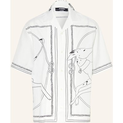 Jacquemus Resorthemd La Chemise Jean Comfort Fit weiss