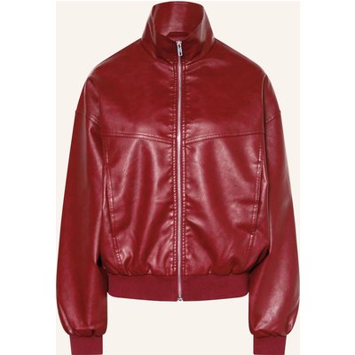 Neo Noir Lederjacke Chandra rot