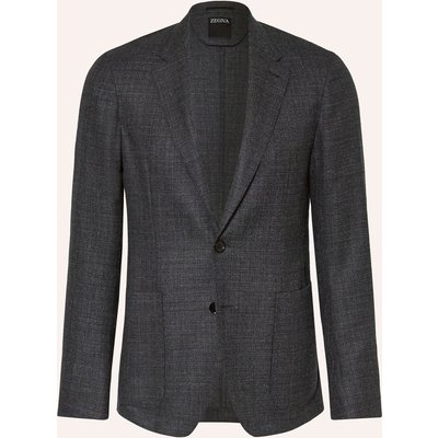 Zegna Sakko Extra Slim Fit grau